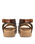 Sandalia Berde Chunky T Strap 101